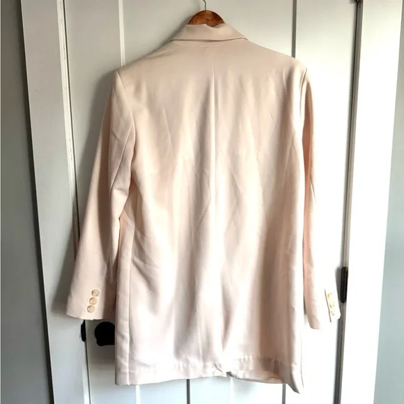 BB DAKOTA STEVE MADDEN Ivory Jacket Coat L - Picture 5 of 7